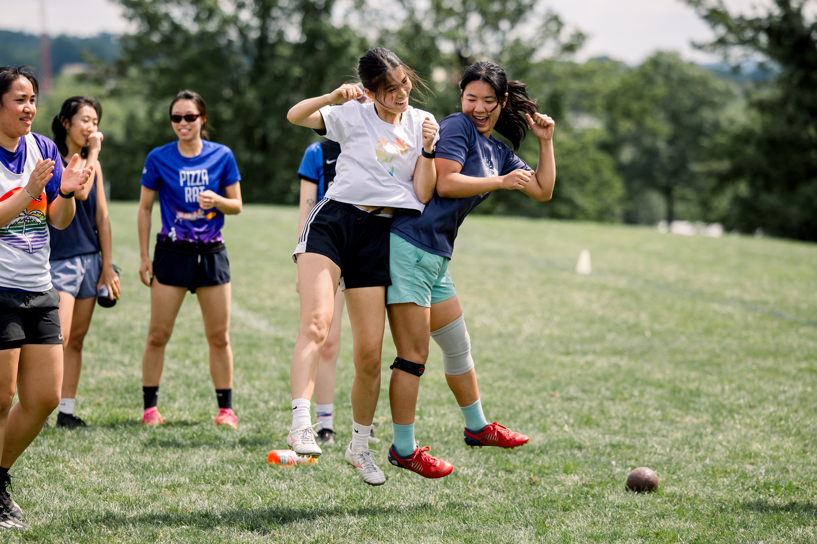 Observed game on the sideline